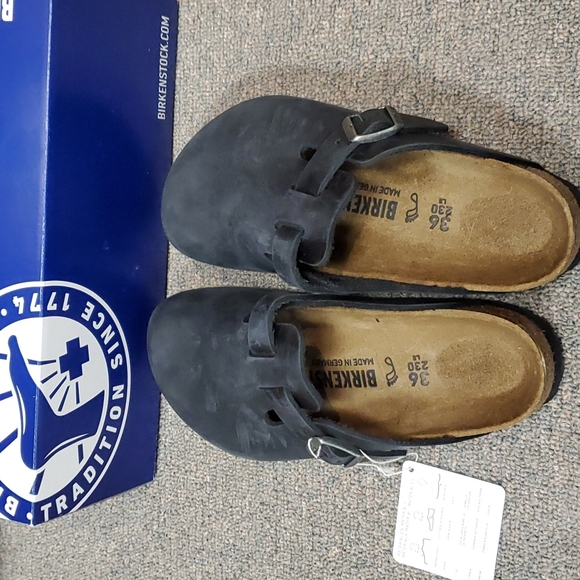 Birkenstock Boston Hard Leather - Picture 3 of 5
